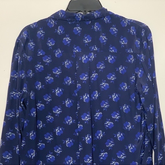 Treasure &Bond Tie Front Long Sleeve Shirt - Picture 8 of 13